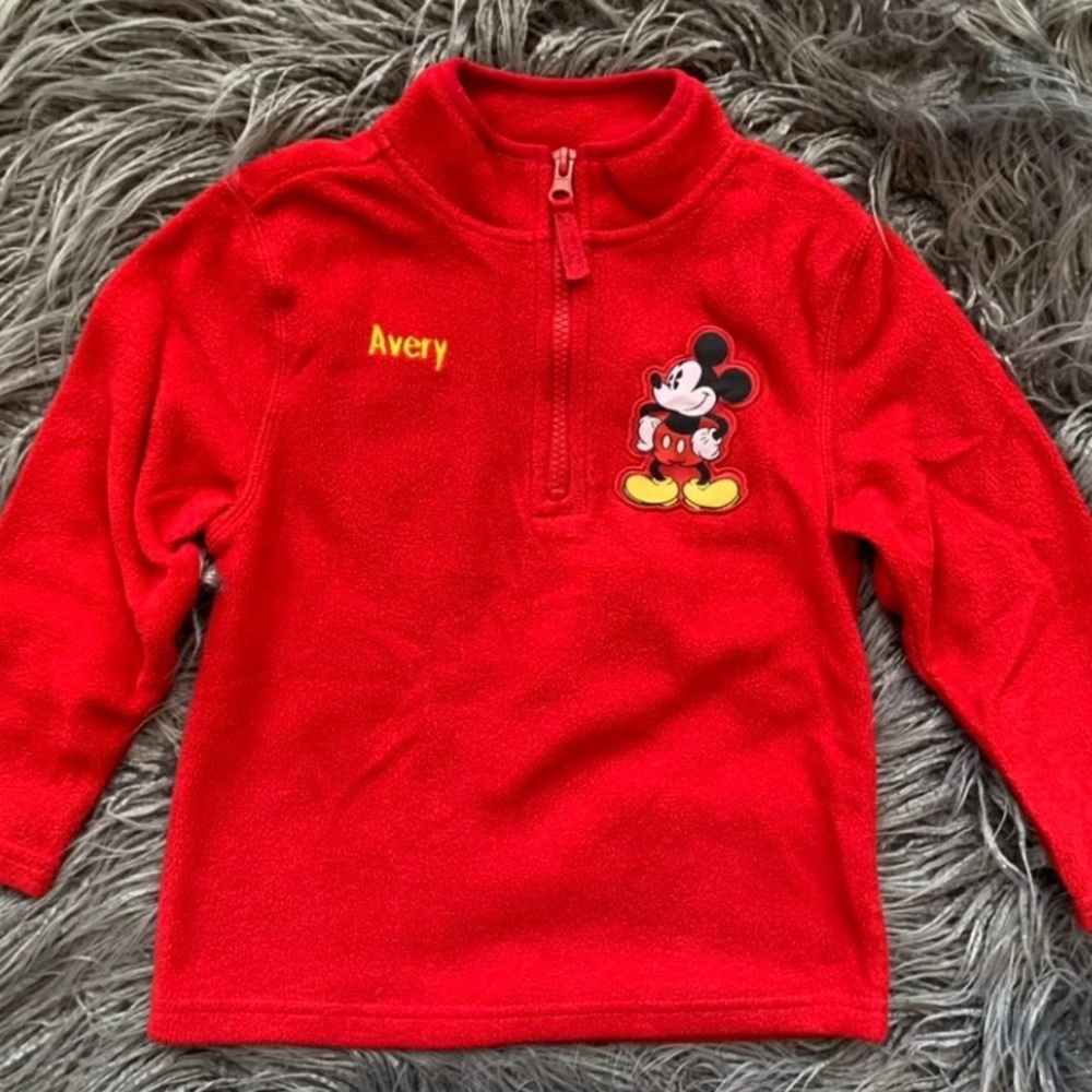 Disney Mickey Mouse Fleece Size 4